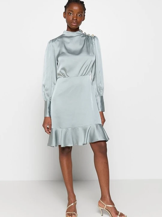 Zdjęcie produktu Sukienka letnia MARCIANO BY GUESS jasnoszary
