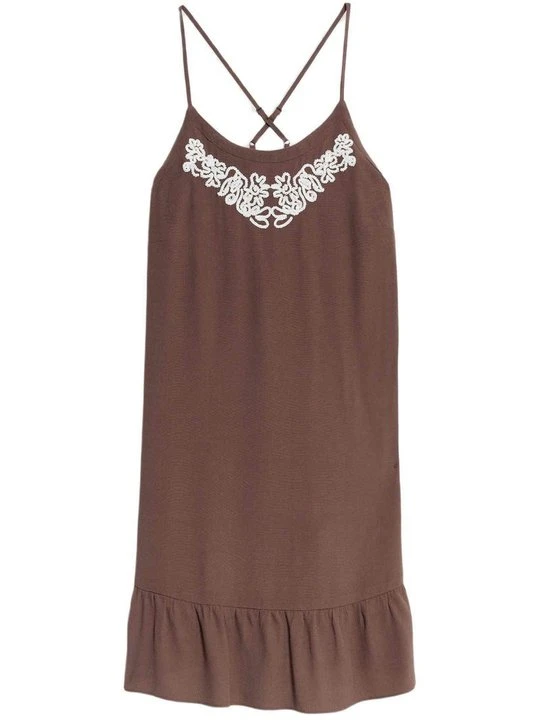 Zdjęcie produktu Sukienka letnia Marks & Spencer brązowy