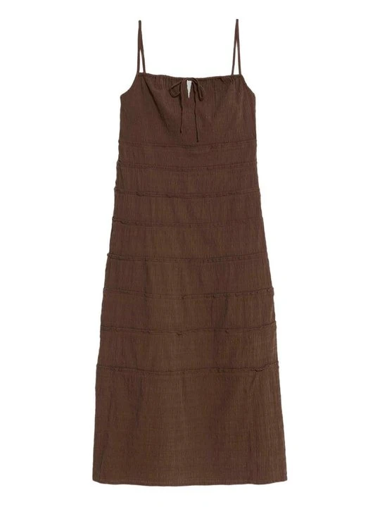 Zdjęcie produktu Sukienka letnia Marks & Spencer brązowy