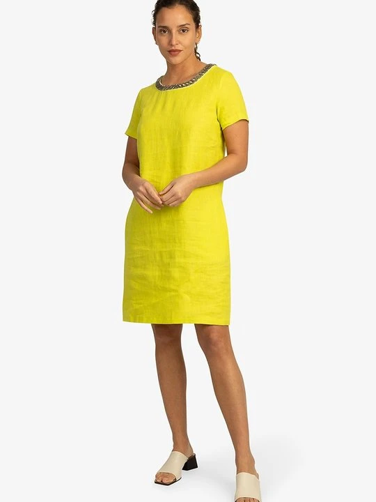 Zdjęcie produktu Sukienka letnia MINT & MIA żółty