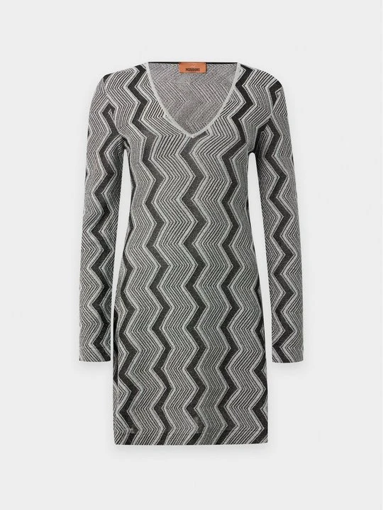 Zdjęcie produktu Sukienka letnia Missoni srebrny