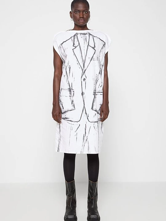Zdjęcie produktu Sukienka letnia MM6 Maison Margiela biały