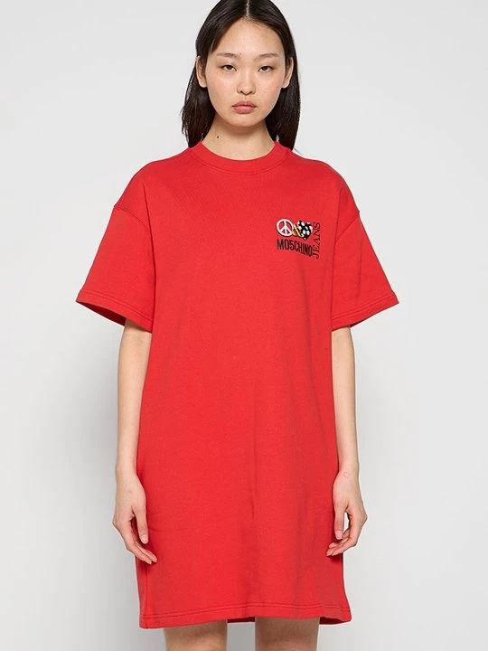 Zdjęcie produktu Sukienka letnia MOSCHINO czerwony