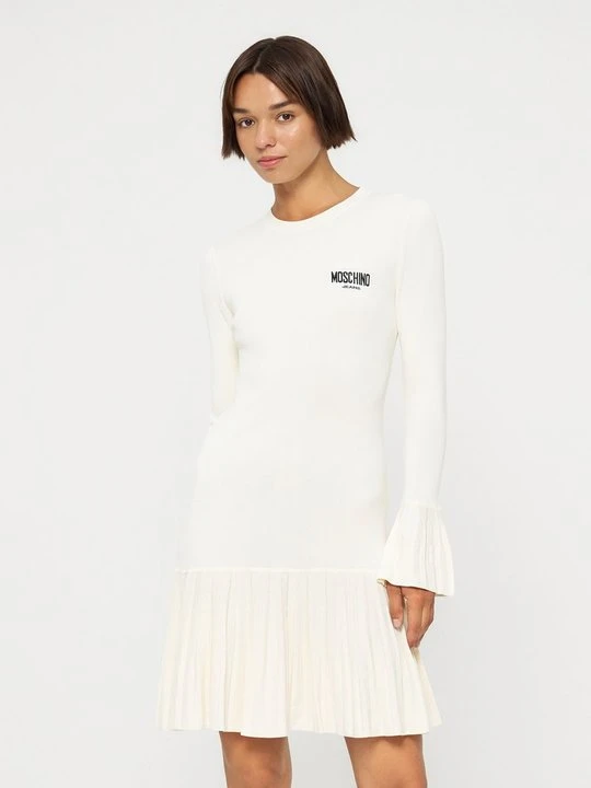 Zdjęcie produktu Sukienka letnia MOSCHINO mleczny