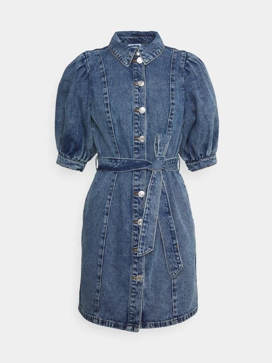 Zdjęcie produktu Sukienka letnia Noisy May niebieski denim