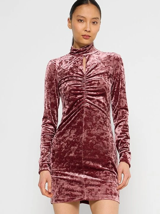 Zdjęcie produktu Sukienka letnia Patrizia Pepe bordowy