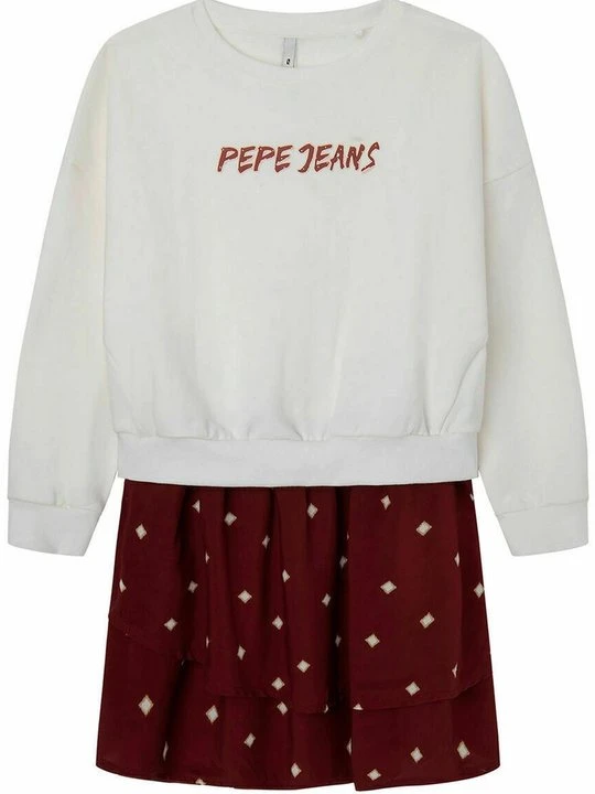 Zdjęcie produktu Sukienka letnia Pepe Jeans biały