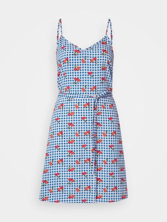 Zdjęcie produktu Sukienka letnia Pieces niebieski
