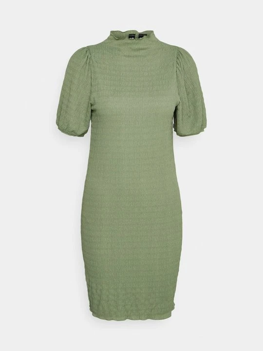 Zdjęcie produktu Sukienka letnia Pieces khaki