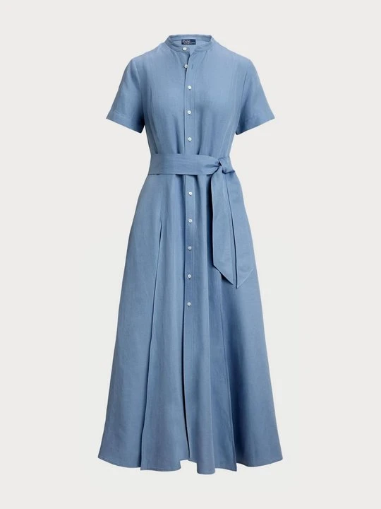Zdjęcie produktu Sukienka letnia Polo Ralph Lauren niebieski