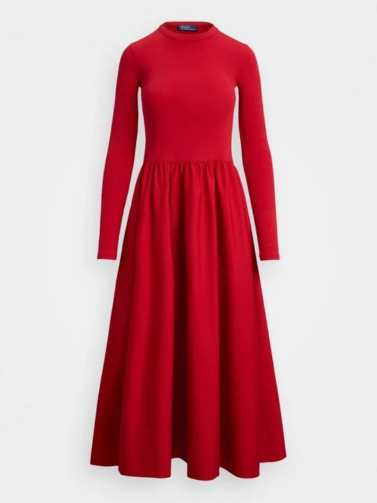 Zdjęcie produktu Sukienka letnia Polo Ralph Lauren czerwony