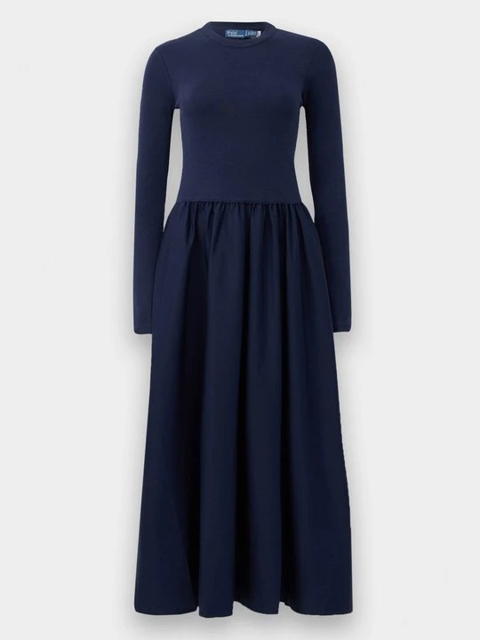 Zdjęcie produktu Sukienka letnia Polo Ralph Lauren granatowy