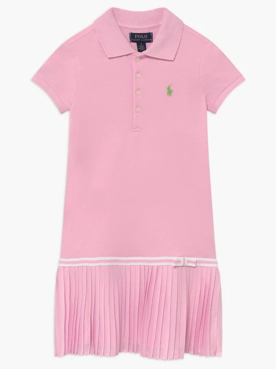 Zdjęcie produktu Sukienka letnia Polo Ralph Lauren jasnoróżowy