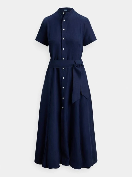 Zdjęcie produktu Sukienka letnia Polo Ralph Lauren niebieski