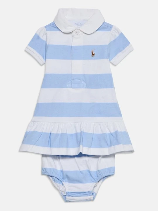 Zdjęcie produktu Sukienka letnia Polo Ralph Lauren niebieski
