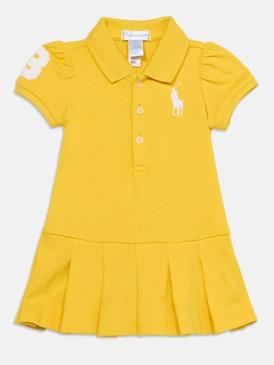 Zdjęcie produktu Sukienka letnia Polo Ralph Lauren żółty
