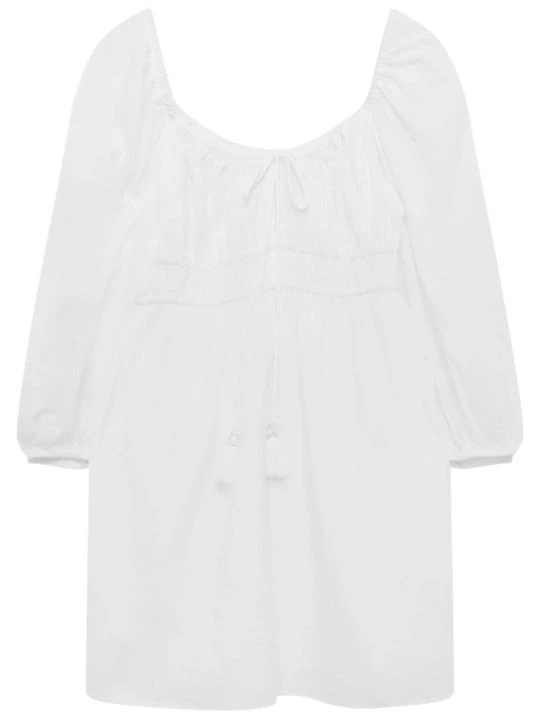 Zdjęcie produktu Sukienka letnia PULL&BEAR biały