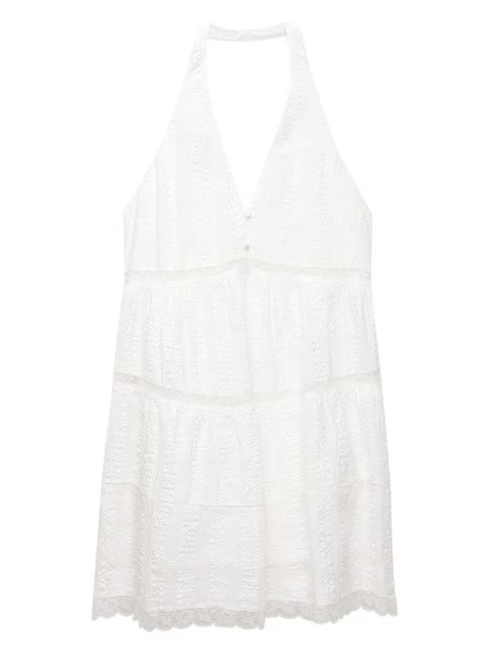 Zdjęcie produktu Sukienka letnia PULL&BEAR biały