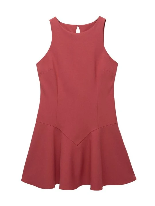 Zdjęcie produktu Sukienka letnia PULL&BEAR czerwony