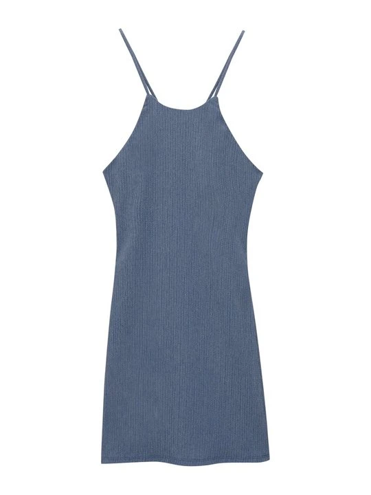 Zdjęcie produktu Sukienka letnia PULL&BEAR niebieski