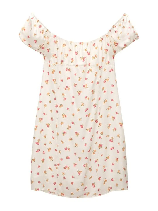 Zdjęcie produktu Sukienka letnia PULL&BEAR biały