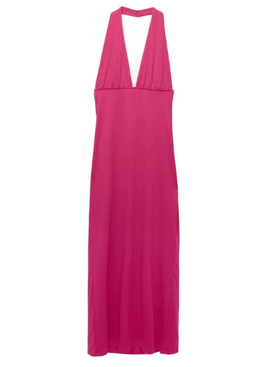 Zdjęcie produktu Sukienka letnia PULL&BEAR jagodowy