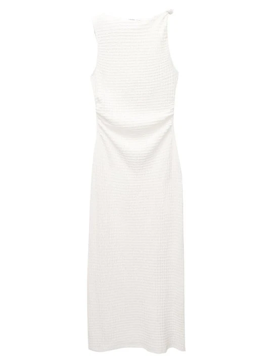 Zdjęcie produktu Sukienka letnia PULL&BEAR beżowy