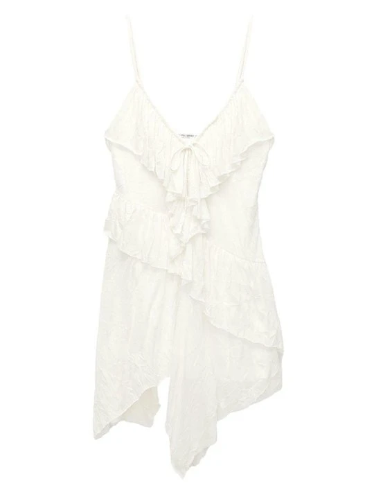 Zdjęcie produktu Sukienka letnia PULL&BEAR beżowy