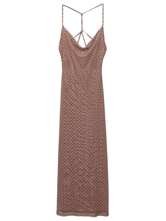 Zdjęcie produktu Sukienka letnia PULL&BEAR brązowy