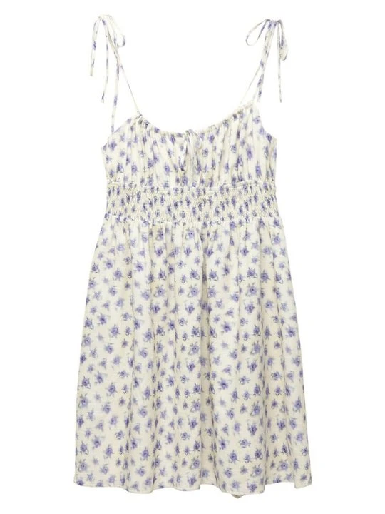 Zdjęcie produktu Sukienka letnia PULL&BEAR biały