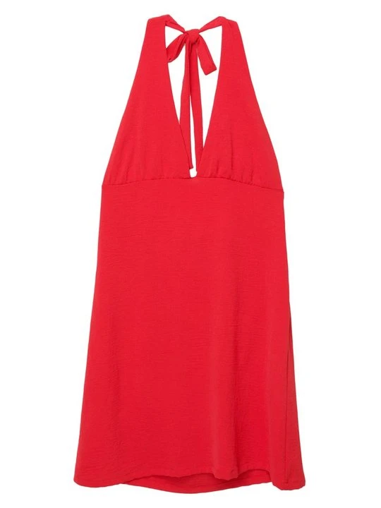 Zdjęcie produktu Sukienka letnia PULL&BEAR czerwony
