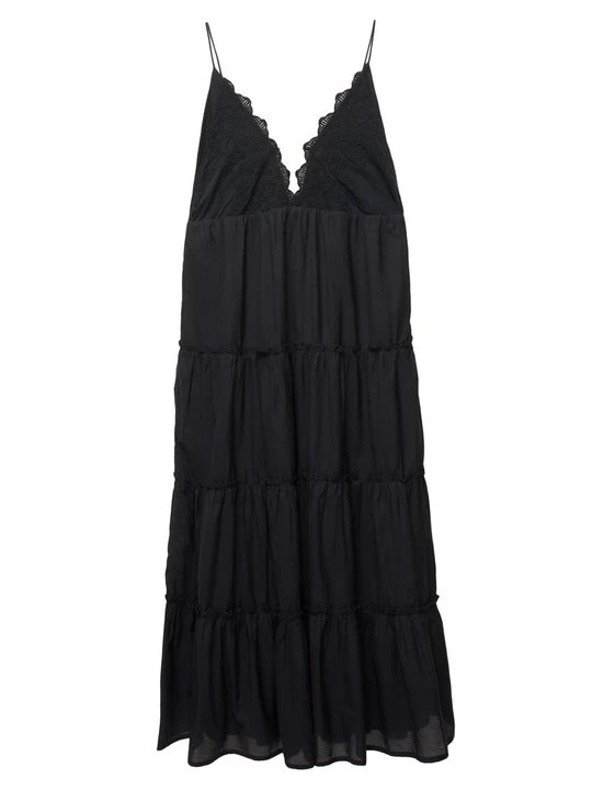 Zdjęcie produktu Sukienka letnia PULL&BEAR czarny melanż
