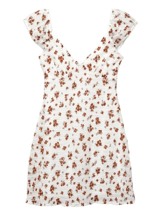 Zdjęcie produktu Sukienka letnia PULL&BEAR miedziany