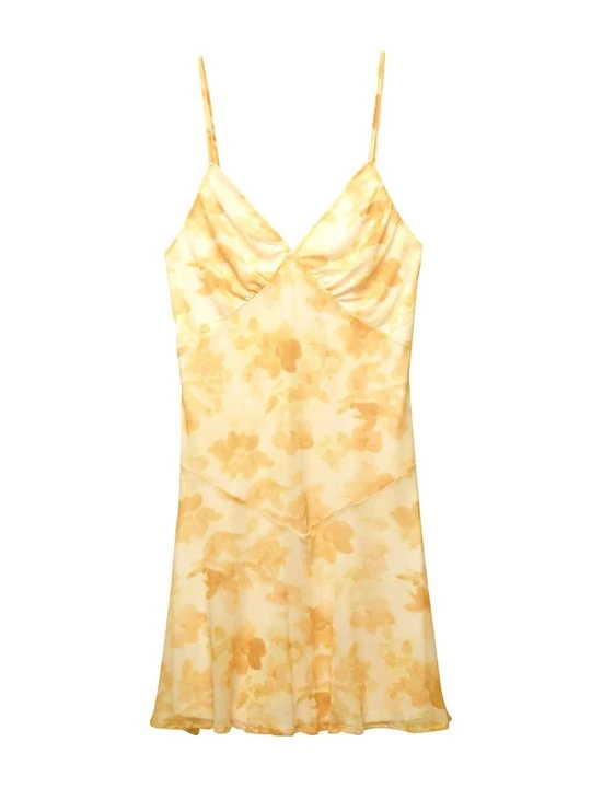 Zdjęcie produktu Sukienka letnia PULL&BEAR żółty