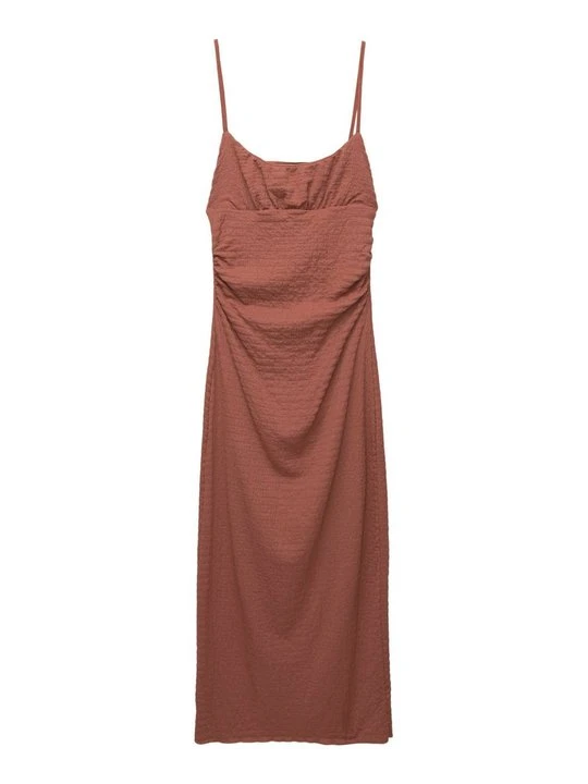 Zdjęcie produktu Sukienka letnia PULL&BEAR jasnobrązowy