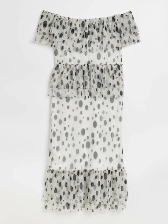 Zdjęcie produktu Sukienka letnia River Island mleczny