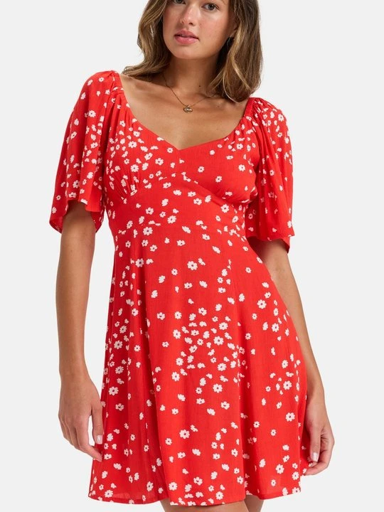 Zdjęcie produktu Sukienka letnia Roxy czerwony
