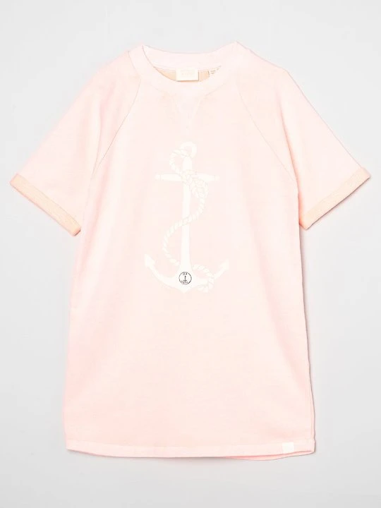 Zdjęcie produktu Sukienka letnia Scotch & Soda neonowy pomarańcz