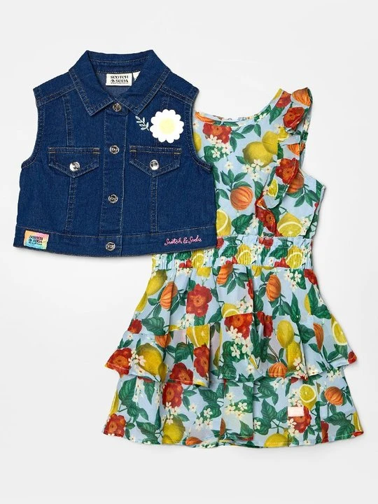 Zdjęcie produktu Sukienka letnia Scotch & Soda szary