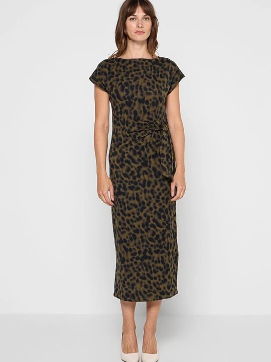 Zdjęcie produktu Sukienka letnia Scotch & Soda oliwkowy