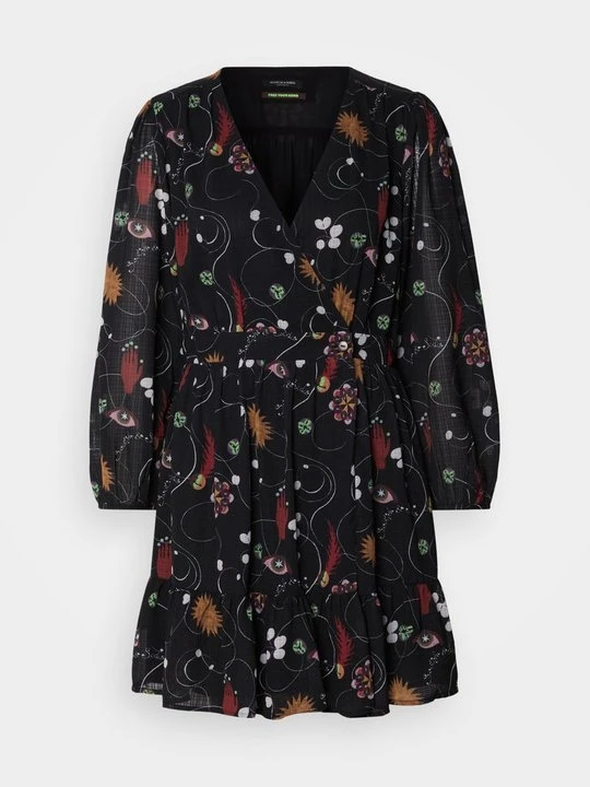 Zdjęcie produktu Sukienka letnia Scotch & Soda czarny