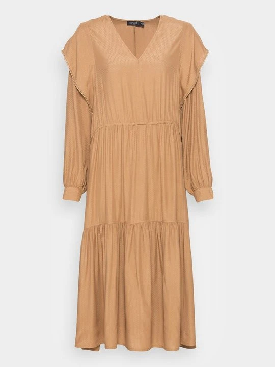 Zdjęcie produktu Sukienka letnia Soaked in Luxury wielbłądzi