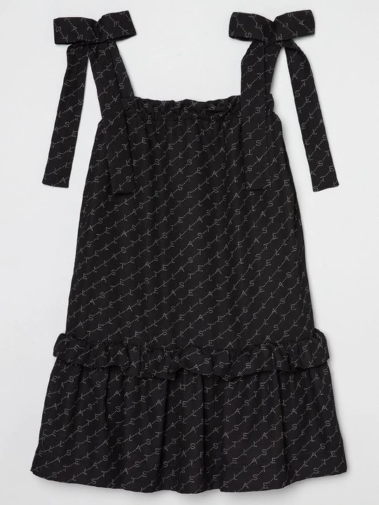 Zdjęcie produktu Sukienka letnia Stella McCartney antracytowy melanż