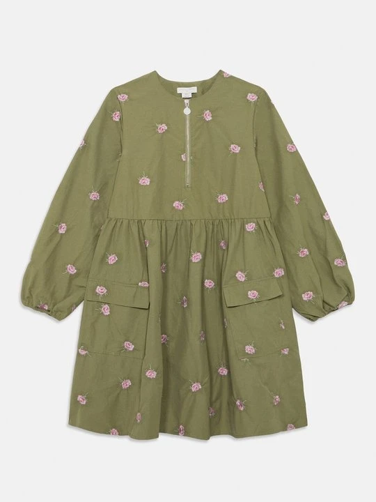 Zdjęcie produktu Sukienka letnia Stella McCartney ciemnozielony