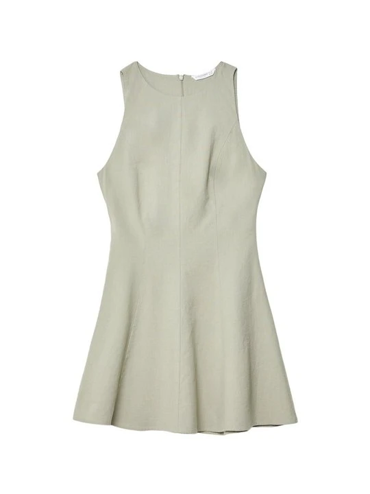 Zdjęcie produktu Sukienka letnia Stradivarius khaki