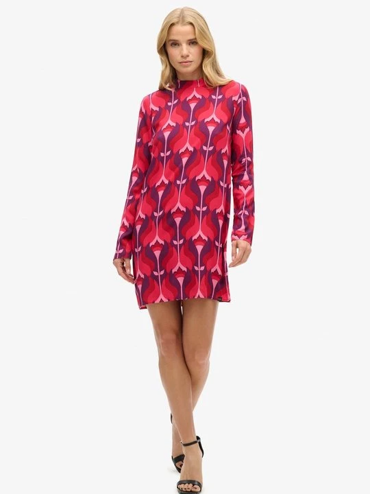 Zdjęcie produktu Sukienka letnia Superdry różowy