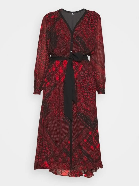Zdjęcie produktu Sukienka letnia The Kooples czerwony