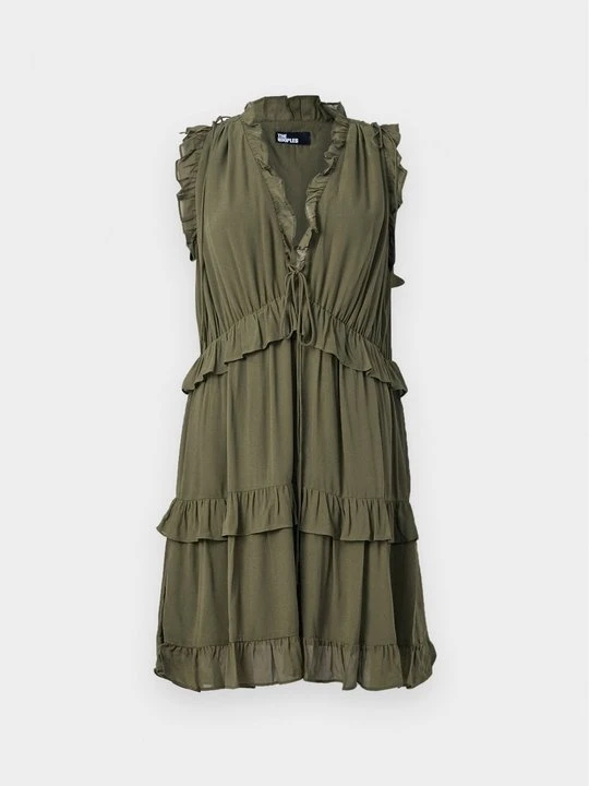 Zdjęcie produktu Sukienka letnia The Kooples khaki
