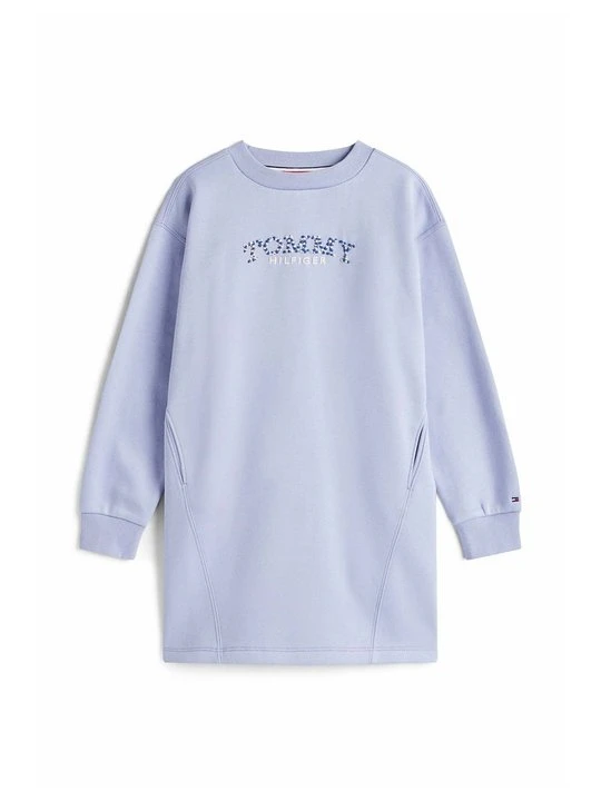 Zdjęcie produktu Sukienka letnia Tommy Hilfiger fioletowy