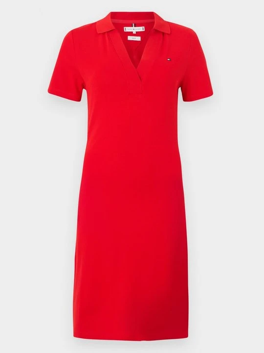 Zdjęcie produktu Sukienka letnia Tommy Hilfiger czerwony